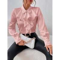 camicia con jabot