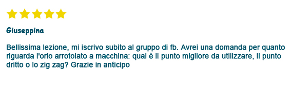 Feedback di Giuseppina