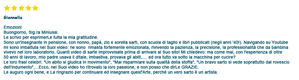 feedback Giannella