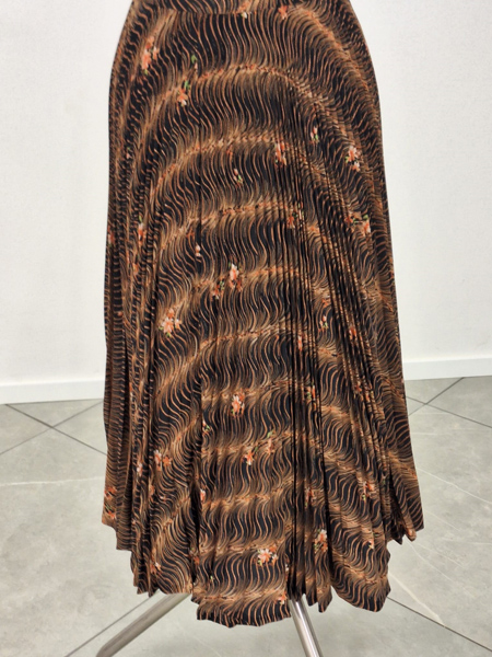 gonna plissé soleil