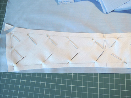 collo in lavorazione