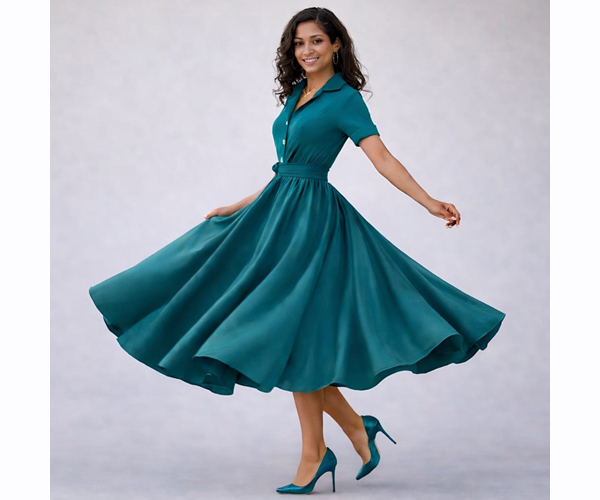 Gonna a ruota: come realizzarla in un percorso sartoriale