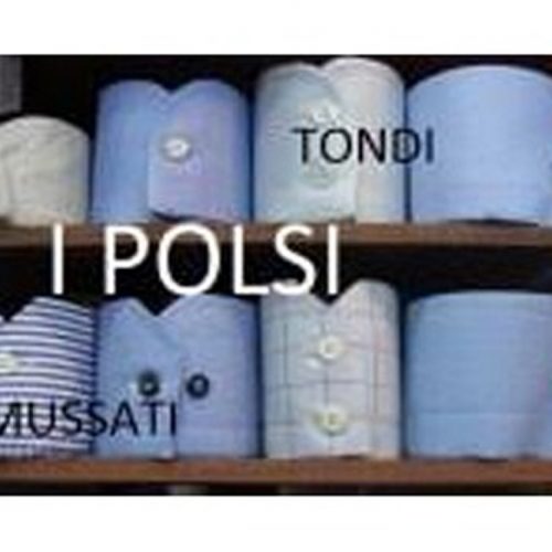 Camicia sartoriale confezione polsi