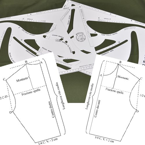 Come costruire un cartamodello di corpetto base